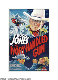 THE IVORY-HANDLED GUN   Original American One Sheet   (Universal, 1935)