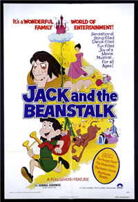 JACK AND THE BEANSTALK   Original American One Sheet   (Cinetron, 1970)