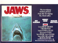 JAWS   Original British Quad   (Universal, 1975)