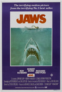 JAWS   Original Australian Daybill   (Universal, 1975)