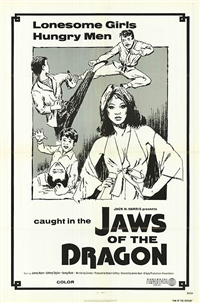 JAWS OF THE DRAGON   Original American One Sheet   (World Wide, 1976)
