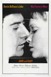 JOHN AND MARY   Original American One Sheet   (20th Century Fox, 1969)