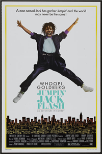 JUMPIN' JACK FLASH   Original American One Sheet   (20th Century Fox, 1986)