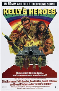KELLY'S HEROES   Original American One Sheet   (MGM, 1970)