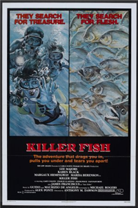 KILLER FISH   Original American One Sheet   (Associated, 1979)