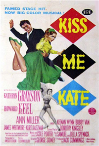 KISS ME KATE   Original American One Sheet   (MGM, 1953)