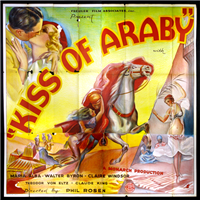 KISS OF ARABY   Original American Six Sheet   (Freuler Film Associates, 1933)