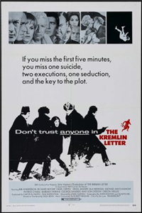 THE KREMLIN LETTER   Original American One Sheet   (20th Century Fox, 1970)
