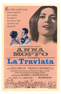 LA TRAVIATA   Original American One Sheet   (Royal, 1968)