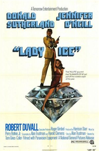 LADY ICE   Original American One Sheet   (National General, 1973)