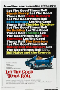 LET THE GOOD TIMES ROLL   Original American One Sheet   (Columbia, 1973)