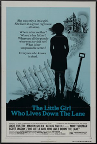 LITTLE GIRL WHO LIVES DOWN THE LANE   Original American One Sheet   (AIP, 1977)