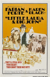 LITTLE LAURA AND BIG JOHN   Original American One Sheet   (Crown, 1973)