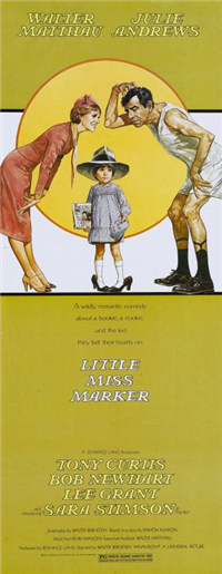 LITTLE MISS MARKER   Original American One Sheet   (Universal, 1979)