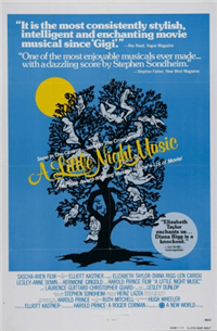 A LITTLE NIGHT MUSIC   Original American One Sheet   (New World, 1978)