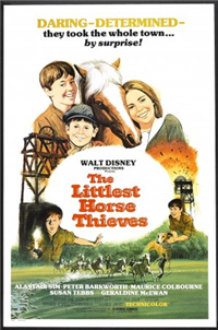 THE LITTLEST HORSE THIEVES   Original American One Sheet   (Buena Vista (Disney), 1977)