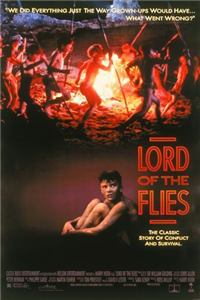 LORD OF THE FLIES   Original American One Sheet   (Columbia, 1990)