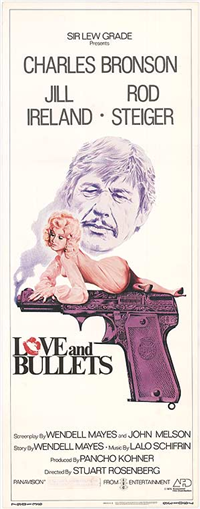 LOVE AND BULLETS   Original American One Sheet   (AFD, 1979)