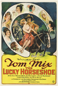 THE LUCKY HORSESHOE   Original American One Sheet   (Fox, 1925)