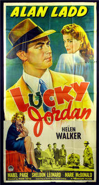 LUCKY JORDAN   Original American Three Sheet   (Paramount, 1943)