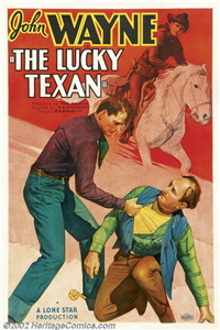 THE LUCKY TEXAN   Original American One Sheet   (Monogram, 1934)