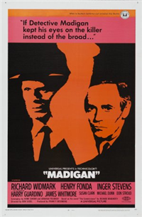 MADIGAN   Original American One Sheet   (Universal, 1968)