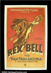 THE MAN FROM ARIZONA   Original American One Sheet   (Monogram, 1932)