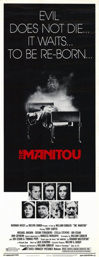 THE MANITOU   Original American One Sheet   (Avco/Embassy, 1978)