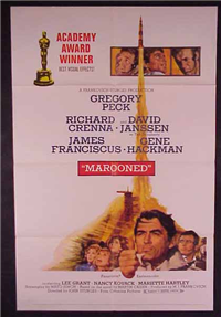 MAROONED   Original American One Sheet Academy Awards Style   (Columbia, 1969)