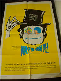 MARRY ME! MARRY ME!   Original American One Sheet   (Allied Artists, 1969)