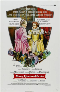 MARY, QUEEN OF SCOTS   Original American One Sheet   (Universal, 1972)