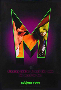 THE MASK   Original American One Sheet   (New Line, 1994)