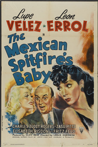 THE MEXICAN SPITFIRE'S BABY   Original American One Sheet   (RKO, 1941)