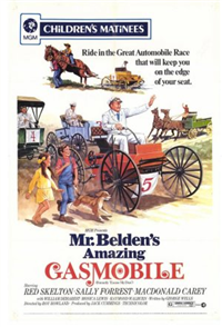 MR. BELDEN'S AMAZING GASMOBILE   Re-Release American One Sheet   (MGM, 1973)