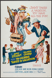 MR. HOBBS TAKES A VACATION   Original American One Sheet   (20th Century Fox, 1962)