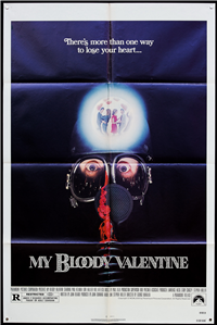 MY BLOODY VALENTINE   Original American One Sheet   (Paramount, 1981)