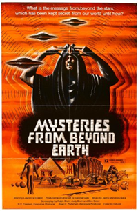 MYSTERIES FROM BEYOND EARTH   Original American One Sheet   (American National, 1975)