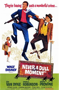 NEVER A DULL MOMENT   Original American One Sheet   (Walt Disney, 1968)