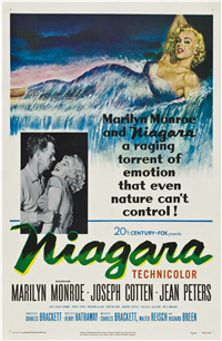 NIAGARA   Original American One Sheet   (20th Century Fox, 1953)