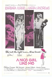 A NICE GIRL LIKE ME   Original American One Sheet   (Avco/Embassy, 1969)