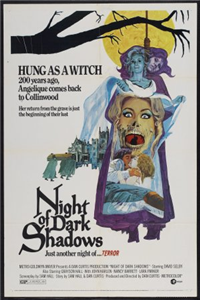 NIGHT OF DARK SHADOWS   Original American One Sheet Style A   (MGM, 1971)