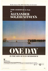 ONE DAY IN THE LIFE OF IVAN DENISOVICH   Original American One Sheet   (Cinerama, 1971)