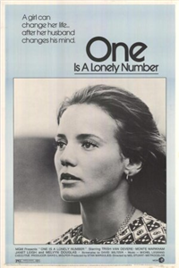 ONE IS A LONELY NUMBER   Original American One Sheet   (MGM, 1972)