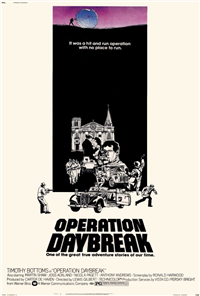 OPERATION DAYBREAK   Original American One Sheet   (Warner Brothers, 1976)