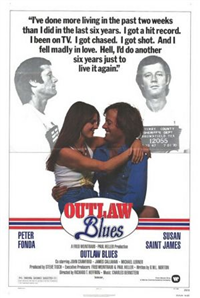 OUTLAW BLUES   Original American One Sheet   (Warner Brothers, 1977)