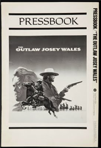 THE OUTLAW JOSEY WALES   Original American Pressbook   (Warner Brothers, 1976)