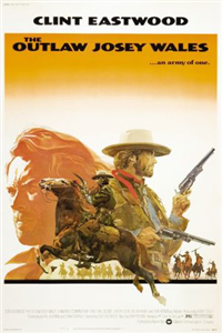 THE OUTLAW JOSEY WALES   Original International One Sheet   (Warner Brothers, 1976)