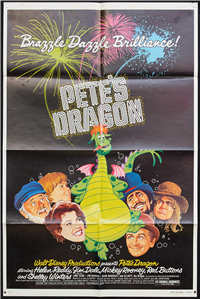 PETE'S DRAGON   Original American One Sheet   (Buena Vista (Disney), 1977)