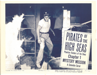 PIRATES OF THE HIGH SEAS   Original American Lobby Card Set   (Columbia, 1950)