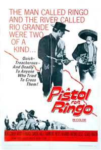 A PISTOL FOR RINGO   Original American One Sheet   (Embassy, 1966)
